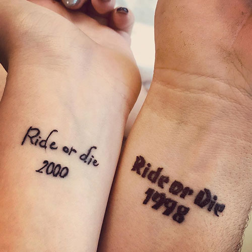 Best Brother and Sister Tattoos