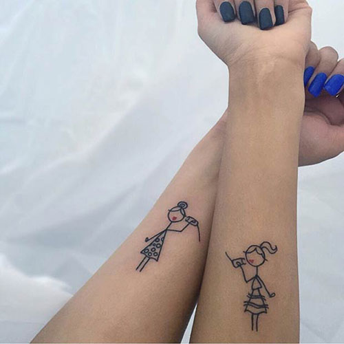 Sisters Friends Tattoos