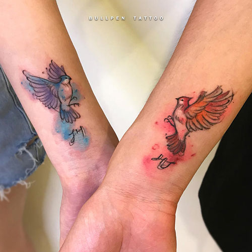 Unique Sister Tattoos
