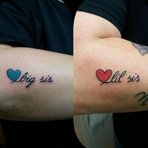 Big Sister Little Sister Tattoos