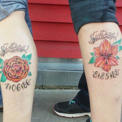 Sister Rose Tattoos