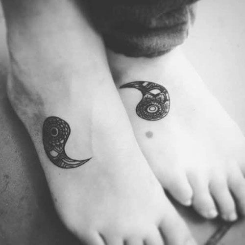 Sister Feet Tattoos