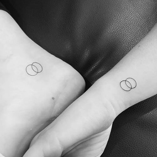Simple Sister Tattoo Designs
