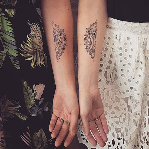 Unique Mother Daughter Tattoos