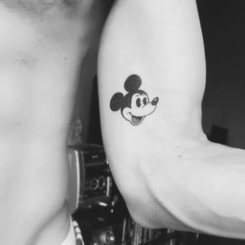 Simple Tattoos - Disney Mickey