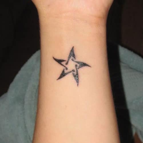 Cool Simple Tattoos - Ninja Star