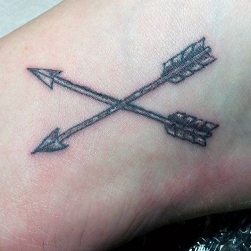 Simple Man Tattoo - Arrows