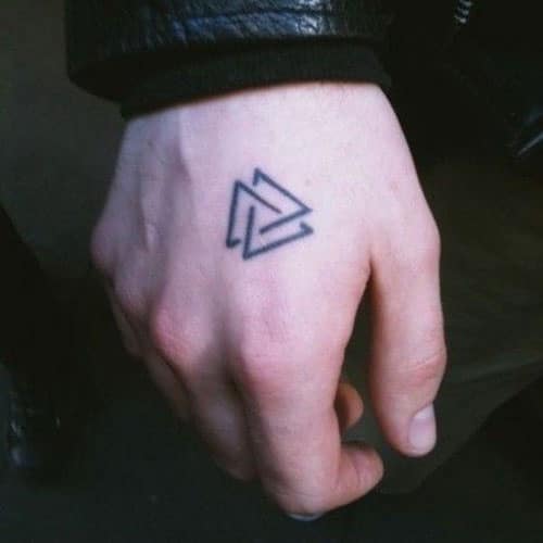 Cool Simple Tattoo Ideas - Triangles