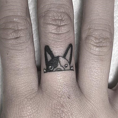 Small Finger Tattoo For Men