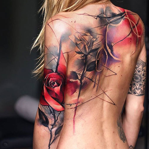Different Flower Tattoos