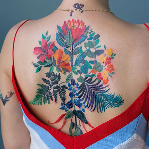 Cool Floral Tattoo Designs