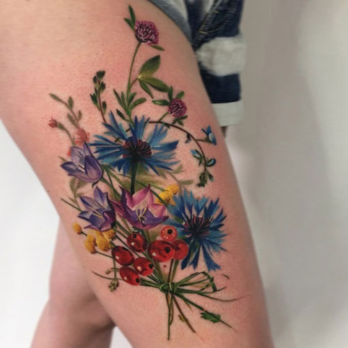 Wildflower Tattoo