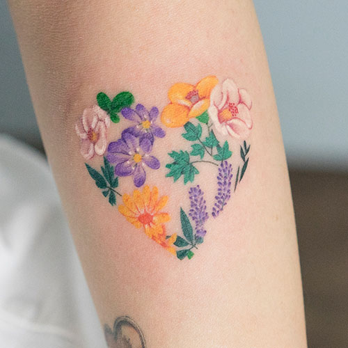 Cool Flower Tattoo Ideas