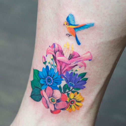 Cool Flower Tattoos