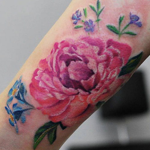 Japanese Flower Tattoo Designs