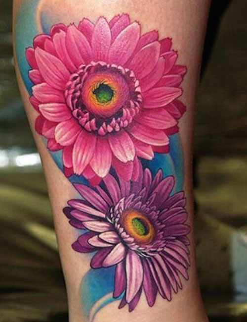 Beautiful Flower Tattoos