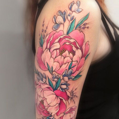 Best Carnation Flower Tattoo