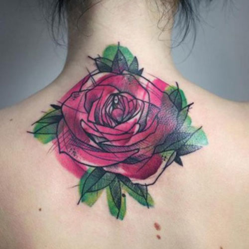Cute Flower Tattoo Designs For Women