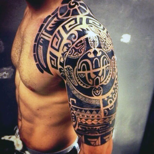 Tribal Half Sleeve Tattoos