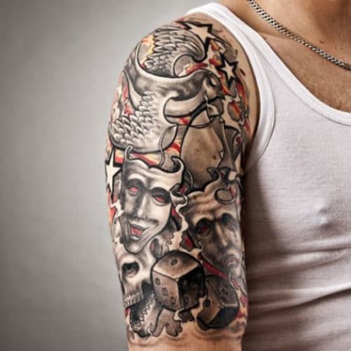 Cool Half Sleeve Tattoos For Guys