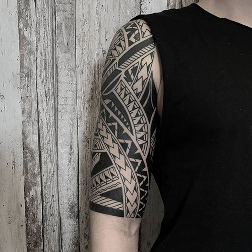 Best Tribal Sleeve Tattoos For Guys