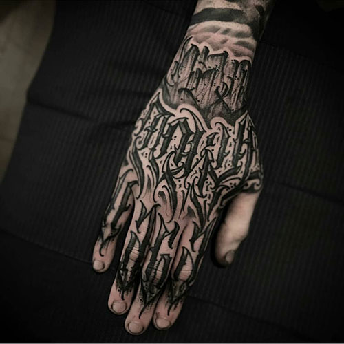 Badass Hand Tattoo Designs For Men