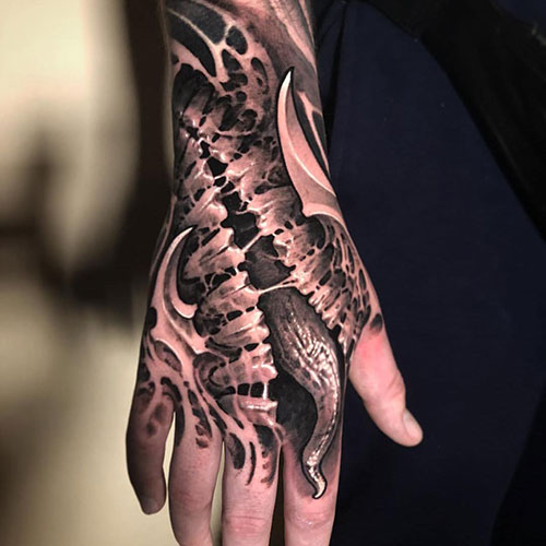 Creative Hand Tattoo Designs For Men