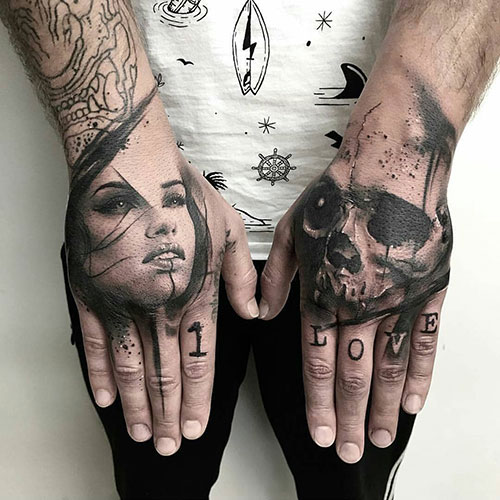 Hand Tattoos with Meaning