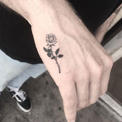 Side of Hand Tattoo Designs