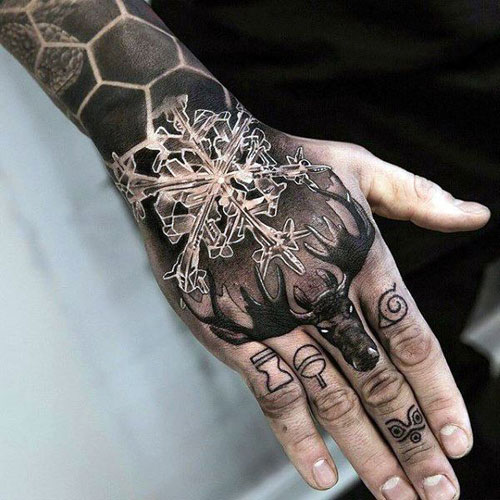 Badass Hand Tattoos For Family