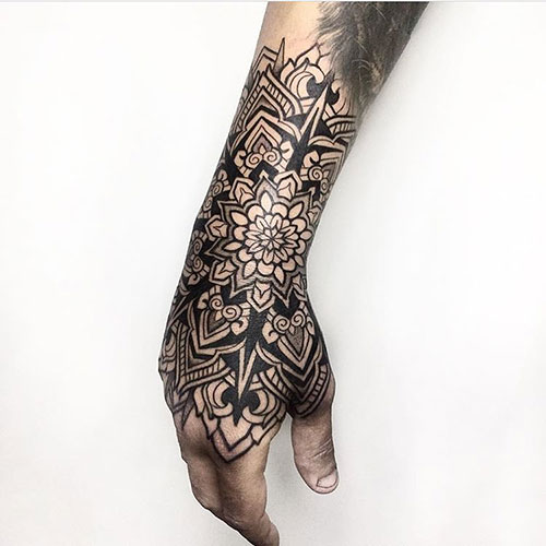 Wrist and Hand Tattoos