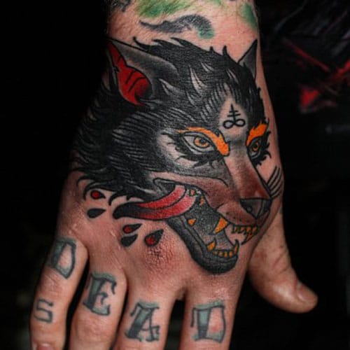 Stylish Hand Tattoos For Guys