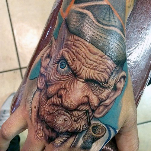 Amazing Hand Tattoo