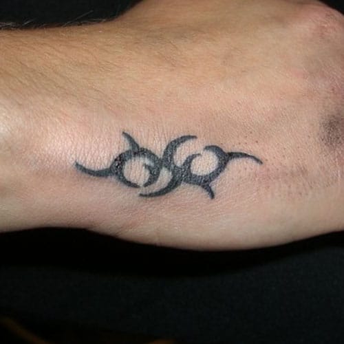 Tribal Hand Tattoo For Guys