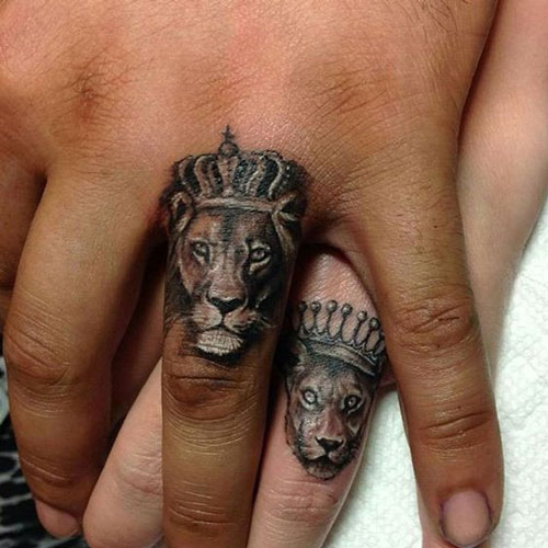 Ring Finger Tattoos