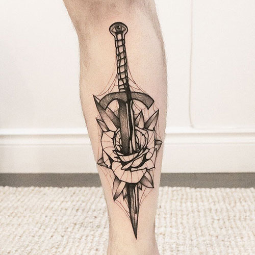 Leg Tattoos For Guys