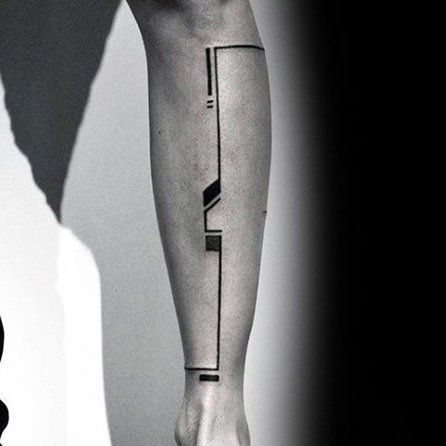 Best Simple Shin Tattoos