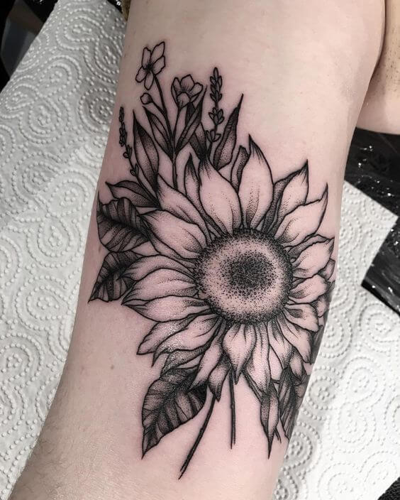 sunflower-tattoos-04