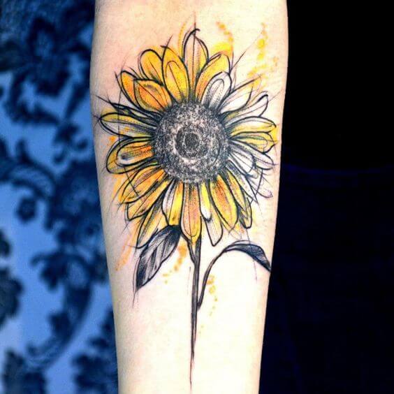 sunflower-tattoos-08