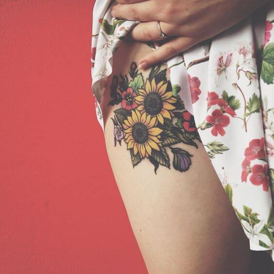sunflower-tattoos-15