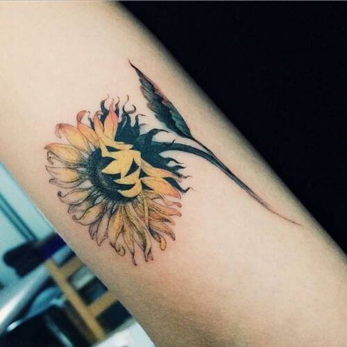sunflower-tattoos-38