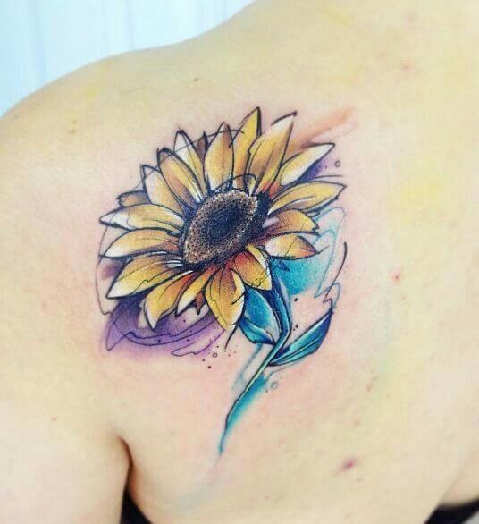 sunflower-tattoos-47