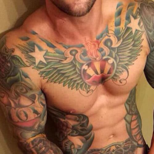 Cool Chest Tattoos
