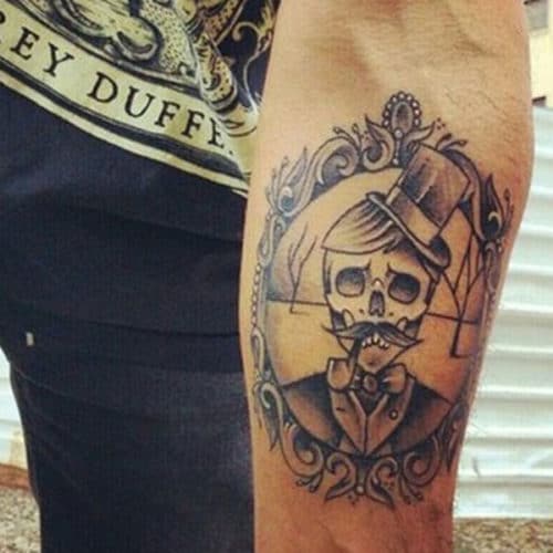 Skull Forearm Tattoos