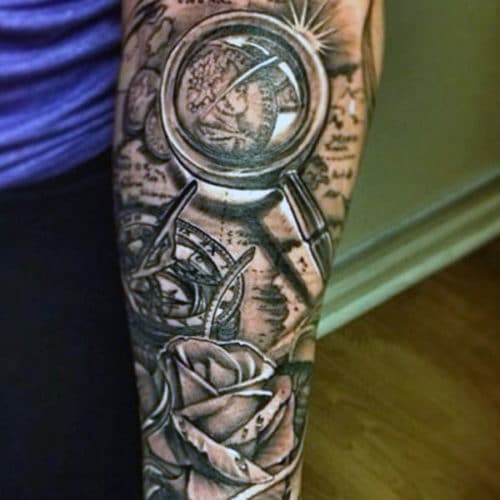 Forearm Half Sleeve Tattoo Ideas