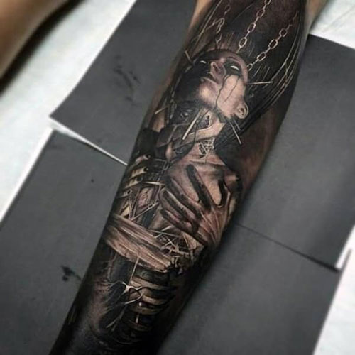 Unique Badass Arm Tattoo Designs