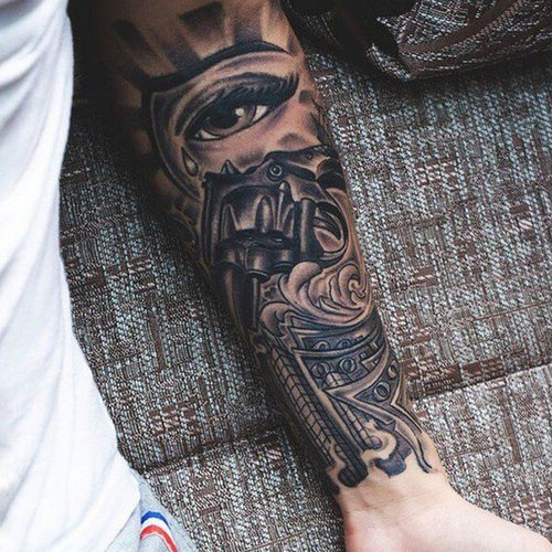 Forearm Sleeve Tattoo