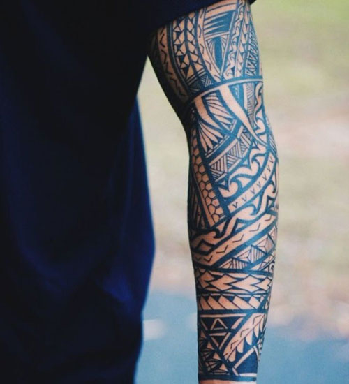 Cool Forearm Tribal Tattoos For Men