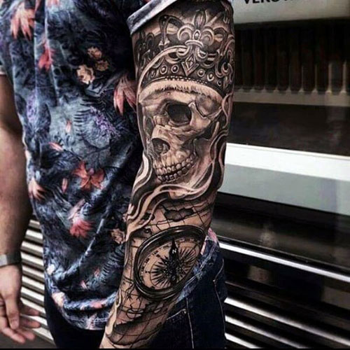 Badass Forearm Sleeve Tattoo Ideas