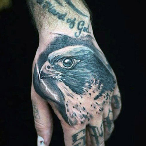Hawk Tattoo For Men